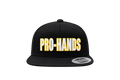 PRO-HANDS SPORTS Flat Bill Snapback Cap - Black