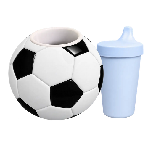 Pro-Hands Soccer Sports Bottle with 10 oz spill-proof toddler sippy cup
